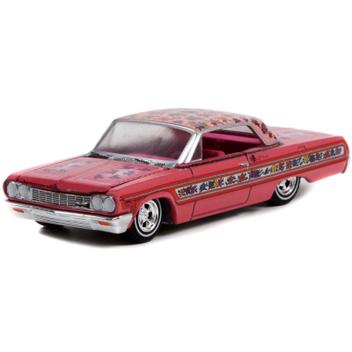 1/64 GYPSY ROSE 64　インパラ　ローライダー Miniatura - 1:64 - 1964 Chevrolet Impala Lowrider in Gypsy Rose