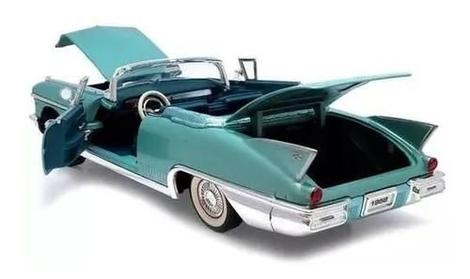 自動車 YatMing CadillacELDORADO Biarritz 1958 Miniatura Cadillac Eldorado Biarritz 1958 Verde Yatming 1/18