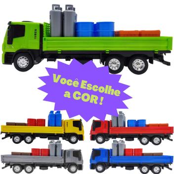 Caminhão De Brinquedo Miniatura Carga Gás Iveco Tector - Usual Brinquedos -  Caminhões, Motos e Ônibus de Brinquedo - Magazine Luiza