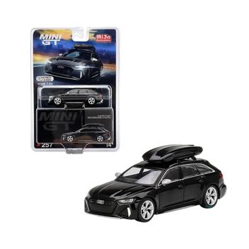 Miniatura mini gt audi rs 6 avant mythos black metallic w
