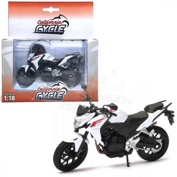Modèle Réduit Moto Honda CB 500 F 1:18 - Welly - Plastique/métal - Collection