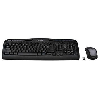 Foto de Combo Teclado E Mouse Sem Fio Logitech MK335 - Preto E Prata