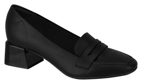 Mocassim Beira Rio Conforto Sapato Salto Preto 4250101 - Mocassim Feminino  - Magazine Luiza