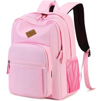 Mochila Abshoo Girls resistente à água de poliéster rosa claro ...