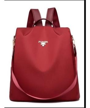 Mochila Antifurto Feminina Poaba Moda Multifuncional Tem Tudo