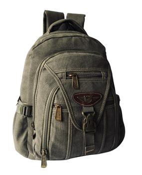 Mochila Bolsa Escolar Lona Tecido Resistente Masculina Feminina