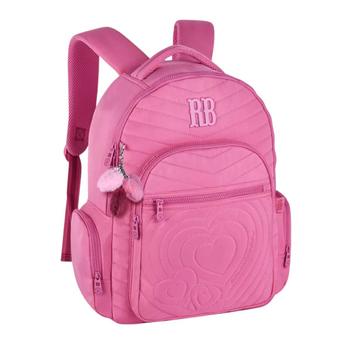Mochila De Costas 17,5 Rosa Rebecca Bonbon Rb24581 - Clio Style ...