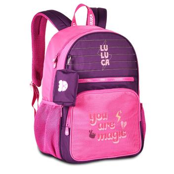 Mochila de Costas Clio Luluca Magic - LU2461 - Rosa - Luxgolden