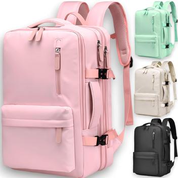 Mochila de Viagem Grande Feminina Impermeável Reforçada Mochila Viral ...