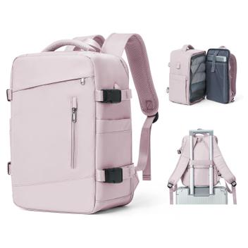 Aerolite Wizz Air - Mochila De Tamaño Máximo De 40 X 30 X 20 Pulgadas, Respetuosa Con El Medio Ambiente, Aprobada, Para Viajes, Ligera, Con Cremalleras YKK, 2 Mochilas Negras, 40x30x20cm