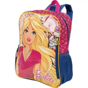 MOCHILA ESCOLAR BARBIE PORTAL SECRETO GRANDE 3 BOLSOS SESTINI 063515-08  055877