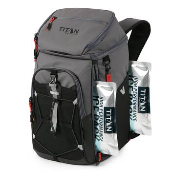 冷凍ML30 M30 ADM20 Mochila Térmica Titan Deep Freeze para 30 Latas Cinza Sharkskin