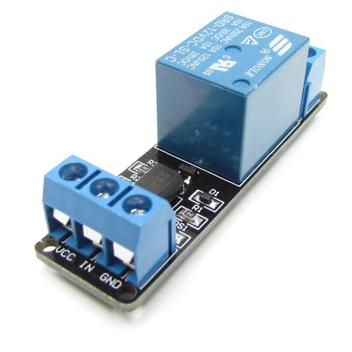 Módulo De Relé De 1 Canal 12V 10A Com Optoacoplador - Mj - Iluminação ...