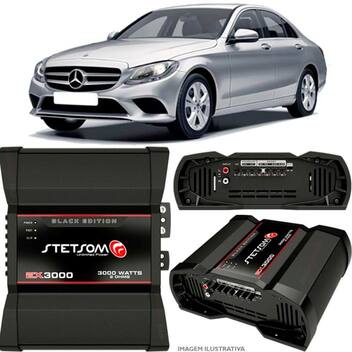 thumbnail image 2 of Stetsom EX3000 Black Edition Mono Amplifier – 3000W RMS @ 2 Ohm, Car Audio Bass Power 2 of 6