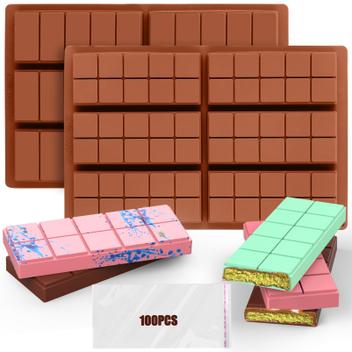 Molde De Barra De Chocolate Palksky Dubai Para Rellenar Crem | Meses