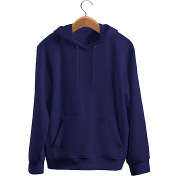 dark blue and black moletom com capuz