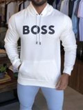 Moletom Masculino com capuz Boss GG Fluxo Outlet Moletom e