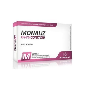 Monaliz Meu Controle 30 Comprimidos - Sanibras em Promoção na