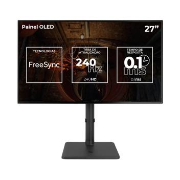 Monitor Gamer Pichau Cepheus P1 OLED, 27 Pol, QHD, 0.1ms, 240Hz ...