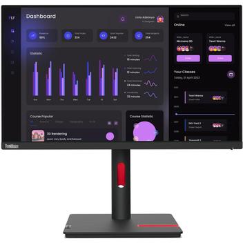 ミリフリ ThinkStation C30 モニターセット Monitor Lenovo ThinkVision T24i-30 LCD Full HD de 24