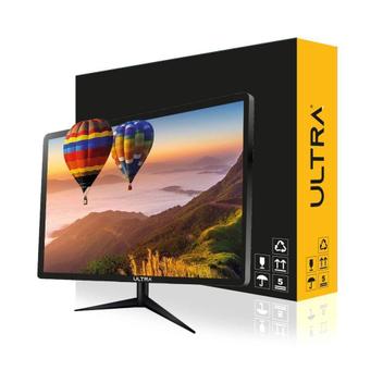 Monitor Ultra 24 Polegadas HD, 75Hz, VGA/HDMI, Widescreen, Preto ...