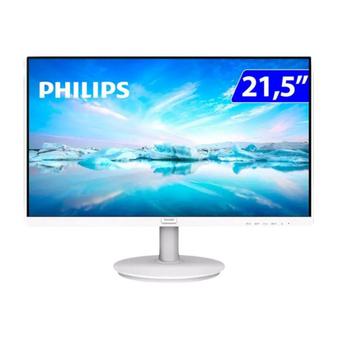 Monitor WLED 21,5 Polegadas Full HD HDMI VGA LowBlue 221V8LW Philips ...