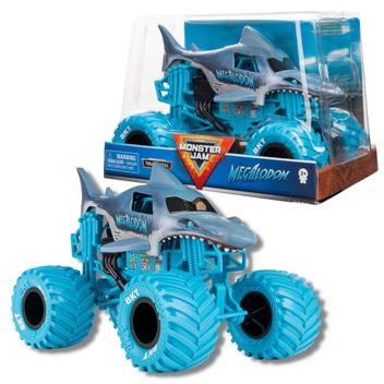 Monster Jam 1:24 - Carro com Controle Remoto - Megalodon - Sunny - MP  Brinquedos