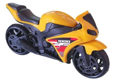 Brinquedo Moto Corrida 1000 Esportiva Pequena p/ Coleção VD - BS TOYS -  Caminhões, Motos e Ônibus de Brinquedo - Magazine Luiza