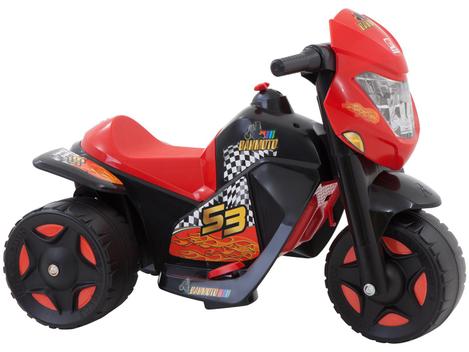 Moto Eletrica Banmoto 6V Bandeirante Brinquedos - Azul