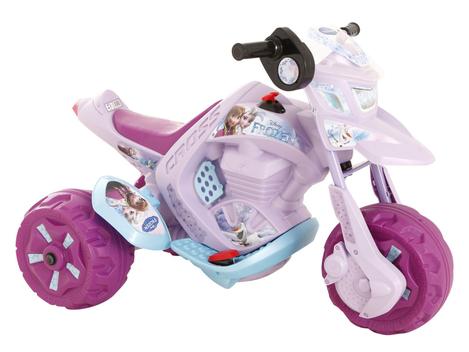 ミニカー mamas Moto Elétrica Infantil Frozen Disney ZX - 2 Marchas Bandeirante