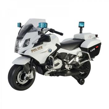 MOTO ELETRICA INFANTIL 6V BMW BRANCA BRINQUEDOS BANDEIRANTE 2627