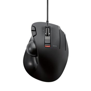 Mouse Trackball ELECOM EX-G ergonômico com fio de 4,5 onças para PC Mac ...