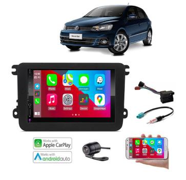 Mp5 Multimidia Android Auto e iOS Carplay Gol G7 G8 Track - Sp ...