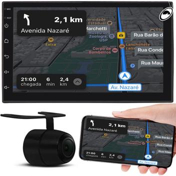 Multimídia 7 Polegadas Android Premium E-Tech 2Gb + 32Gb + - Central ...