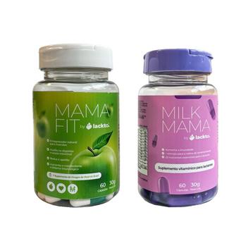 Multivitamínico Mama Fit + Milk Mama Amamentação - Lackto - Prótese