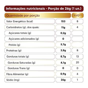 Naked Wafer 4g de Proteína Sabor Cinnamon Zero Açúcar 26g - Naked Nuts