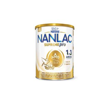 Nanlac Supreme Pro Fórmula Infantil 1 A 3 Anos 800g Nestlé - Fórmula ...