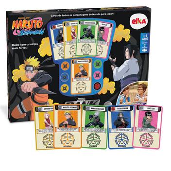 Jogo Rank Cards Naruto Shippuden - Elka - Jogos de Cartas - Magazine Luiza