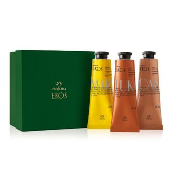 Natura kit presente ekos amazônia em folha trio para as mãos - Óleo ...