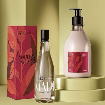 Natura Madeira em flor Kit - Acessórios para Banheiro - Magazine Luiza