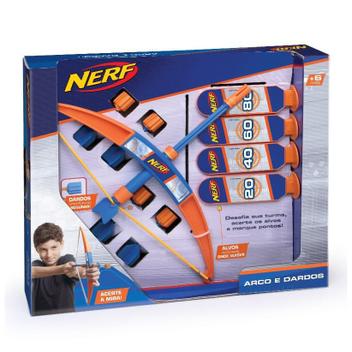 Nerf arco e flecha lançador de dardos 4 alvos - elka - Elka Brinquedos ...