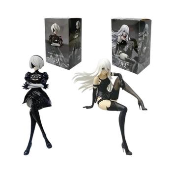 Figuras De Anime 2B, 9S Y A2 De Nier:Automata - Set De 3 En PVC
