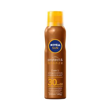 Nivea Protect & Bronze 2em1 Fps30 Protetor e Bronzeador 200ml ...