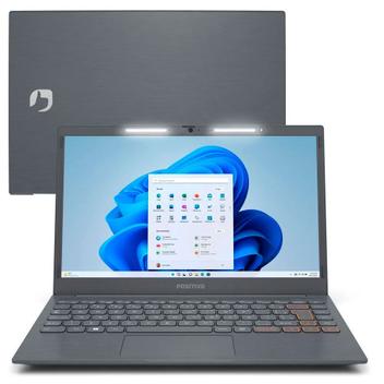 Notebook - Positivo Celeron N4020 1.10ghz 4gb 128gb Ssd Intel Uhd Graphics 600 Windows 11 Home Vision C14 14,1