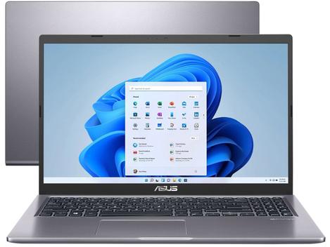 Notebook - Asus M515da-br1213w Amd Ryzen 5 3500u 2.10ghz 8gb 256gb Ssd Amd Radeon Rx Vega 8 Windows 11 Home 15,6