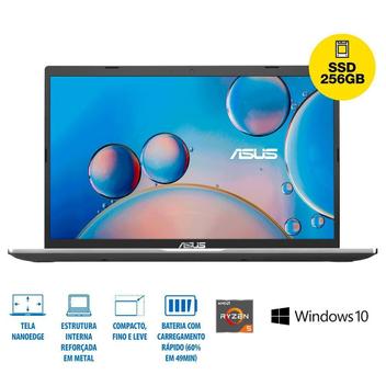 Notebook - Asus M515da-ej502t Amd Ryzen 5 3500u 2.10ghz 8gb 256gb Ssd Amd Radeon Rx Vega 8 Windows 10 Home 15,6