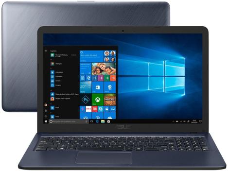 Notebook - Asus X543ua-gq3430t I3-6100u 2.30ghz 4gb 256gb Ssd Intel Hd Graphics 620 Windows 10 Home Vivobook 15,6