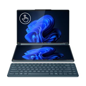 Notebook Lenovo Yoga Book 9 14IAH10 Intel Core Ultra 7 255H 16GB 512GB SSD Windows 11 14" - 83KJ001TBR Tidal Teal