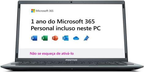 Notebook Positivo Motion C4120F Intel Celeron Windows 11 Home - Inclui  Personal 365 - Notebook Positivo - Magazine Luiza