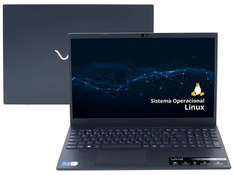 Notebook Vaio FE15 Intel Core i5 8GB 512GB SSD - 15,6” Linux